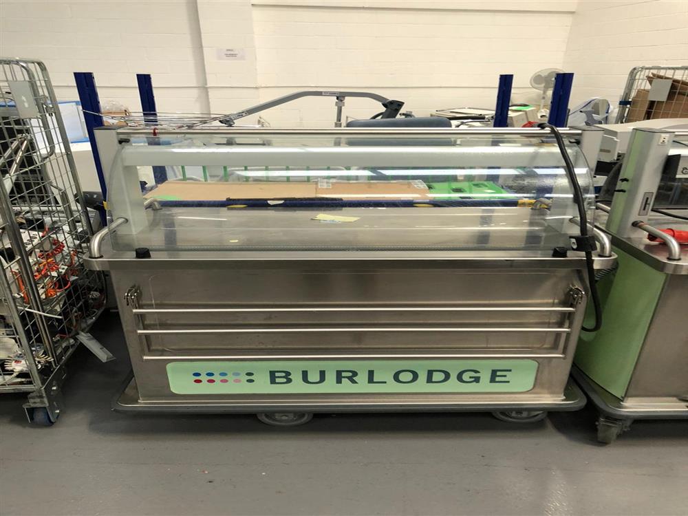 BURLODGE Multigen II Chariot de Repas Réchauffe-plat et réfrigération